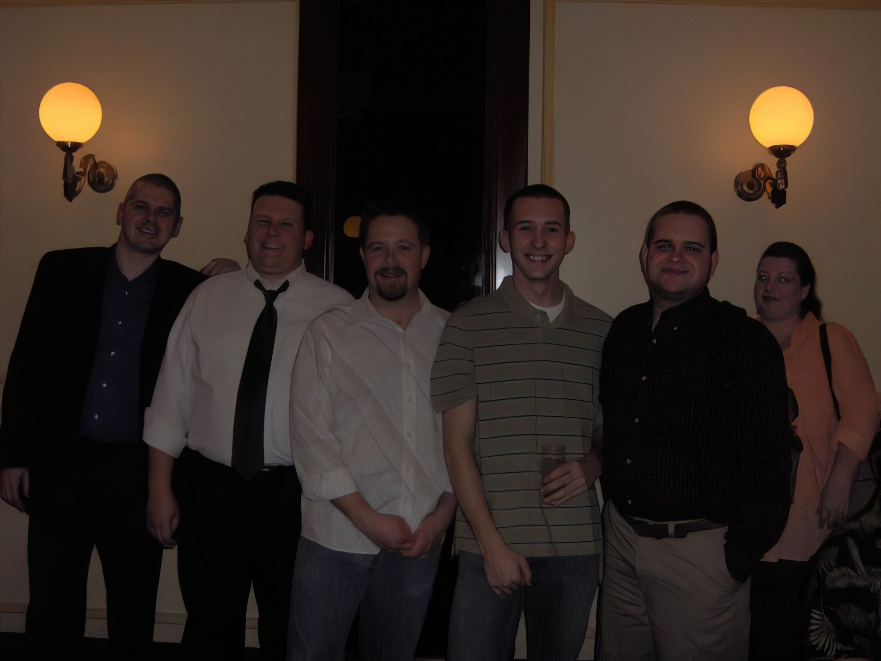 The entire DealNews dev team in Las Vegas, April 2007. Wow, we were so young!